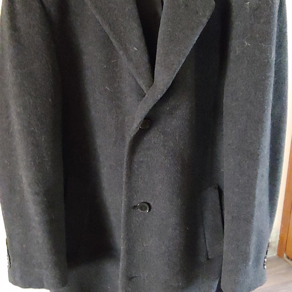 Saks Fifth Ave long overcoat dresscoat